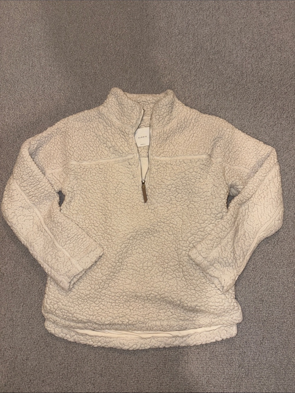 Sherpa Quarter-Zip Pullover Fleece